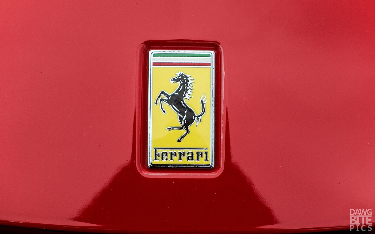 2013 Ferrari 458 Spider.Alan J. Statman, Cincinnati, OH.The first automobile ever to combine a mid-rear engine with a retractable folding hardtop.4.5 liter, 562 hp V-8 engine.Top speed 200 mph.Car no. 64, 2014 Ault Park Concours d'Elegance